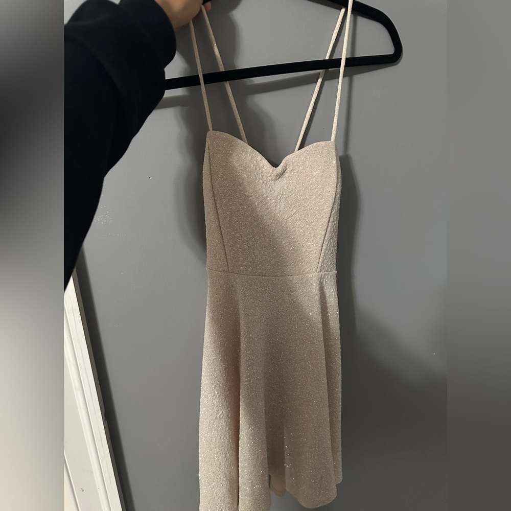 NWT Windsor Ivory Sparkly Dress NWT!